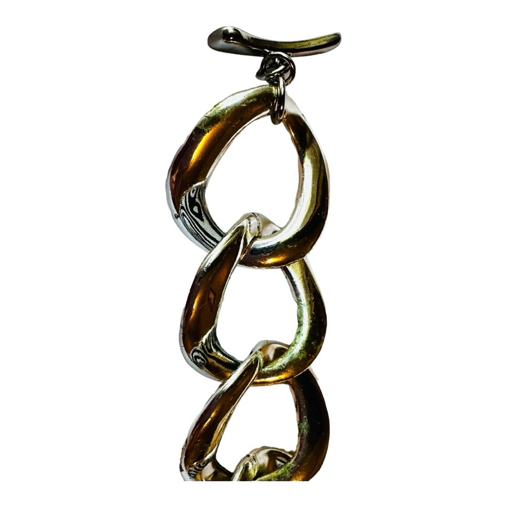 Decorative Metal Bracelet Antiqued Finish NEW - Picture 5 of 8